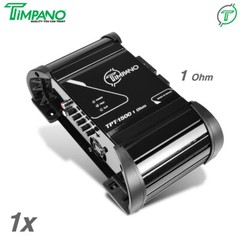 1x Timpano TPT-1500 1 Ohm Brazilian Amp 1600W RMS Car Audio Digital Amplifier