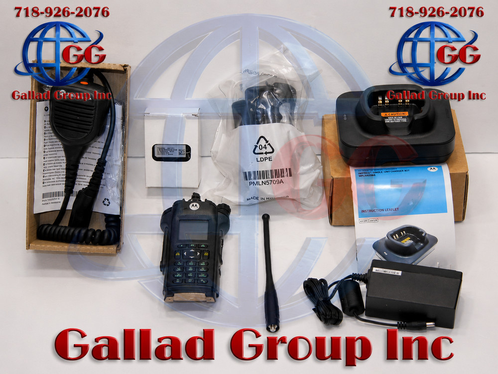 Motorola APX 6000 UHF Radio 450-520 MHz P25 PHASE I & II TDMA AES WIFI TAGS LOT