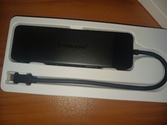 Lemorele 10 in 1 USB C Hub Multiport Adapter Black Docking Station New!