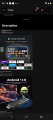 Lot of 10 Pack Android Q8 Smart TV Stick 8K