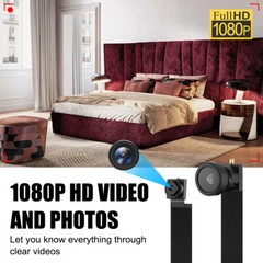 For Home/Office 4K Mini Security Camera Motion Detection DIY Mount WiFi Alerts
