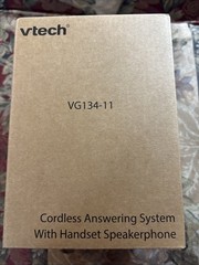 VTech VG134-11 DECT 6.0 Cordless Phone w/ Bluetooth Digital Answering Black