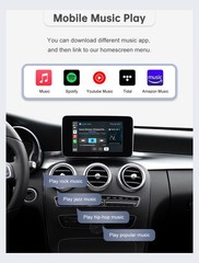 Roadtop Wireless CarPlay Retrofit Kit For Benz W205 C-Class GLC NTG5.0 Module