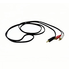3.5mm Male to 2 RCA Male Adapter Speaker AUX adapter Cable Y-Splitter Cord