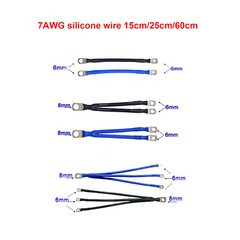 7AWG Silicon Wire For JK BMS 4S-8S 100A 200A Balanced Current Protection Board