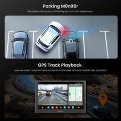 ATOTO AI Android Car Stereo 7” 2DIN Carplay with Front Cam Golden Hour Alert