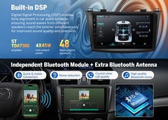 Eonon M3BLX7A Android 14 4+64 9″For 2010-2013 Mazda 3 Car Stereo CarPlay+CAM+DVR