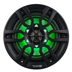 DS18 NXL-6BK 6.5″ 2-WAY MARINE SPEAKERS RGB LED LIGHTS 300W Max 4 Ohm