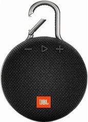 JBL Clip 3 Portable Bluetooth Speaker – Black