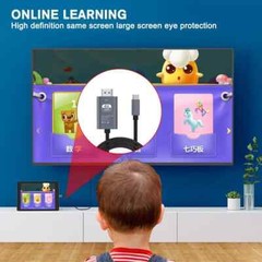 USB Type-C To HDMI-Compatible Cable Adapter 4K HD TV Projection Video Converter
