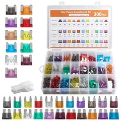 30-300PC Car Blade Fuse Assortment Assorted Kit Blade Set Auto Truck Automotive