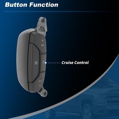 Steering Wheel Cruise Control Switch Button Left Side for Chevrolet Silverado Su