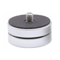 4x 46mm Aluminum Alloy Speaker Spike Pad Damping Steel Ceramics Ball Stand Feet