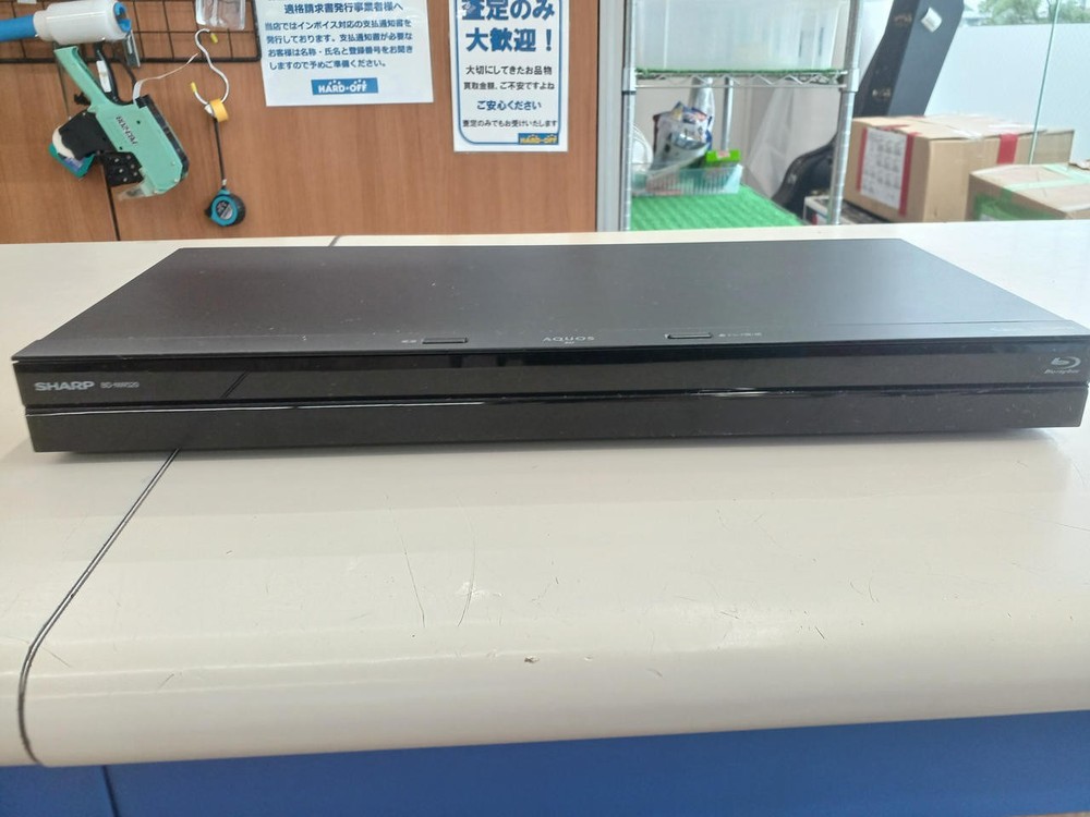 SHARP BD-NW520 Blu-ray HDD Recorder 500GB 2 Tuner Remote Used