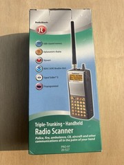 RadioShack PRO-97 Handheld Trunking Scanner 1000CH VHF/UHF NOAA SAME 20-527