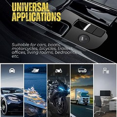 TNP USB AUX Flush Mount Cable, Dashboard Panel Dash Mount USB + 3.5mm AUX 6 ft