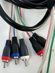 STEREN 6′ Component Audio Video Cable Wire 5 RCA Red Green Blue RGB HDTV DVD VCR