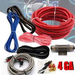 2300 Watts Car 4 Gauge Power Amplifier Wiring Kit Audio Subwoofer AMP RCA Cable