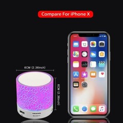 Speaker Mini Bluetooth Wireless iOS or Android Super Bass Camping USA Seller