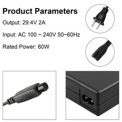 Charger for 25.5V Battery FY0422941500 Jetson JRAVE Rave SWAGTRON T5 T580