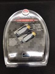 RadioShack 6 ft. 1.82M High Speed HDMI Cable 24K Gold Plated Connectors