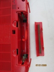 Vintage PANASONIC 8 Track Player RS-833S Stereo Red Swiss Cheese Tested Works