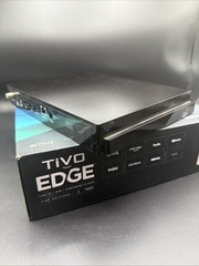 TiVo Edge DVR Antenna OTA All in Lifetime Service, 500 GB, 2 Tuners Tested READ