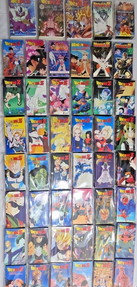 DRAGONBALL DRAGON BALL Z GT Vintage VHS Choose Your Bundle Pay One Flat Ship Fee