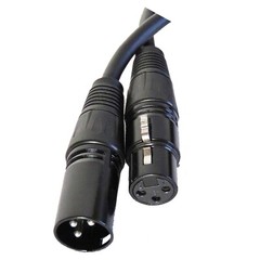 15ft 3-Pink Male XLR Mic Cable to 3 Pin Shielded XLR Female Cable for PA Audio