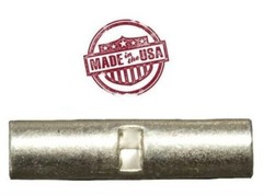 MVP Uninsulated Seamless Butt Splice Wire Connectors 24-26 AWG Gauge 100/Pack