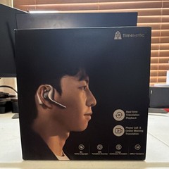 Timekettle W4 Pro AI Interpreter Wireless Bluetooth Ear-hook Earbuds Gray