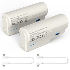 2X Battery Pack for Meta Quest 3/3S and Oculus Quest 2 W/Fast Charging 6000Mah