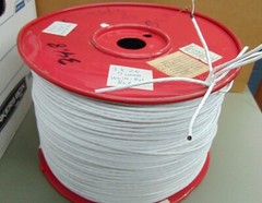 10 feet 26 AWG Shielded Silver Plated Copper PTFE (Teflon) Wire 3 Twisted SPC