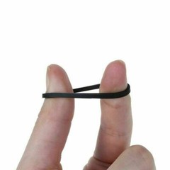 1.2mm Universal Mix Rubber Square Belts Tape for CD DVD Player Replacement 20pcs