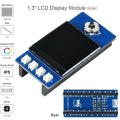 1.3in IPS LCD Display Screen Module ST7789 65K 240×240 SPI for Raspberry Pi Pico