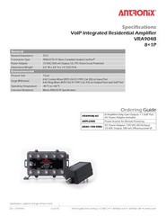 Antronix 75Ohm VoIP Integrated Residential Amplifier Kit by SatelliteSale