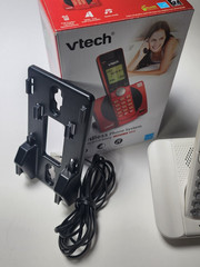 VTech CS6529-17 Cordless Phone Digital Answering System Caller ID White w/ Box