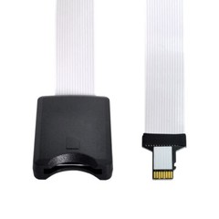 Micro-SD TF Memory Card Kit Male to SD Female Soft Flat FPC Cable Extender SDTF
