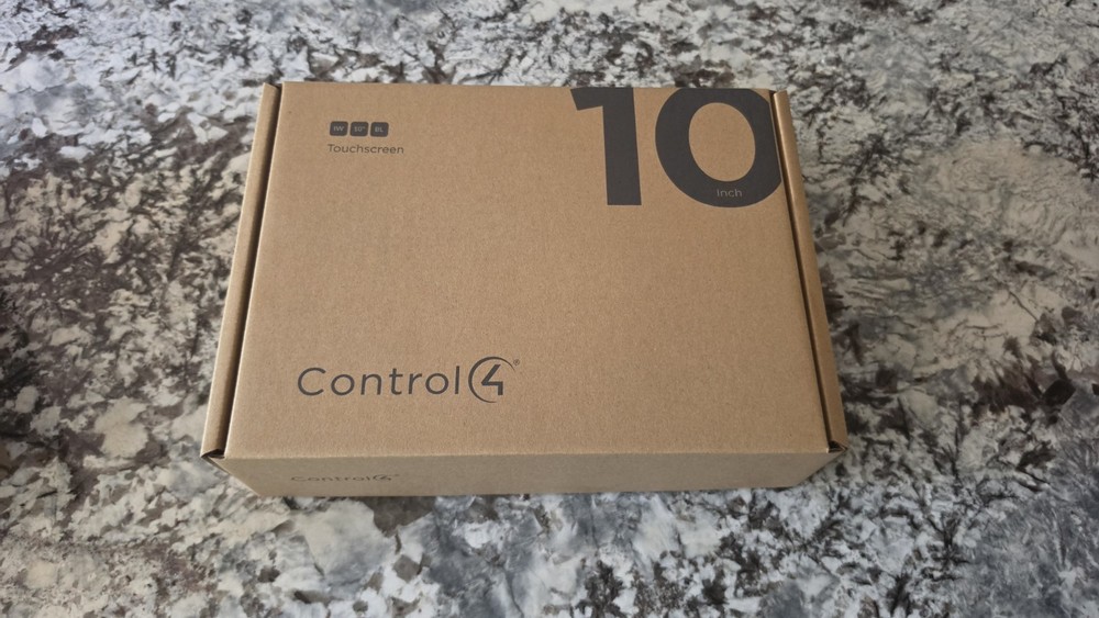 Control4 C4-T4IW10-BL 10″ T4 In-wall Touch Screen – Black – MINT!