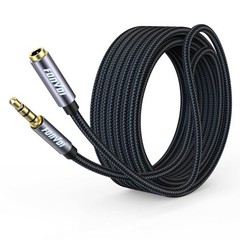 TRRS Headphone Extension Cable 4 Pole 3.5Mm Stereo Jack Male to Female Extension