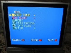 Sharp AQUOS LIQUID CRYSTAL TV  LC-13S1U-S Retro Gaming 13″ 4:3 Ratio W/ Power