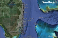 Southeast Florida Fishing & Dive Sites Memory Card