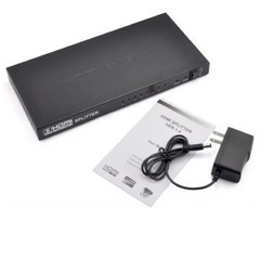 4K HDMI Splitter 1 in 8 Out, Powered 8 Port hdmi splitters Multi Monitor Outputs
