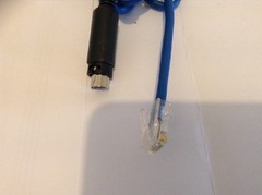 DIY 8&9 Pin Mini DIN to RJ45 Link Cable For Bose Lifestyle 18/28/38/48 PS Woofer