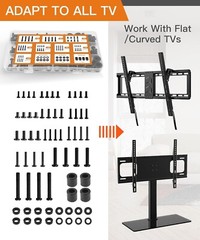 Universal TV Mounting Hardware Screw Kit Set with Box M4 M5 M6 M8 Screws Tool