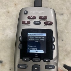 Logitech Harmony 650 Universal Remote Control Infrared Wireless Silver
