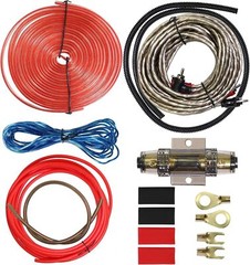 2300W 4 Gauge Car Audio Cable Kit Amplifier Install Amp RCA Subwoofer Sub Wiring
