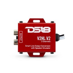DS18 V2HL.V2 2-Channel Line Output Converter with Speaker Emulator (Remote out)