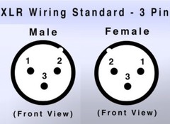 CARDAS AUDIO Female XLR to Female RCA Adapter Plugs, FXLR-FRCA Connectors (Pair)
