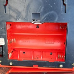 Sears Stereo 8 Track Player Solid State Red Made in Hong Kong Vintage Audio